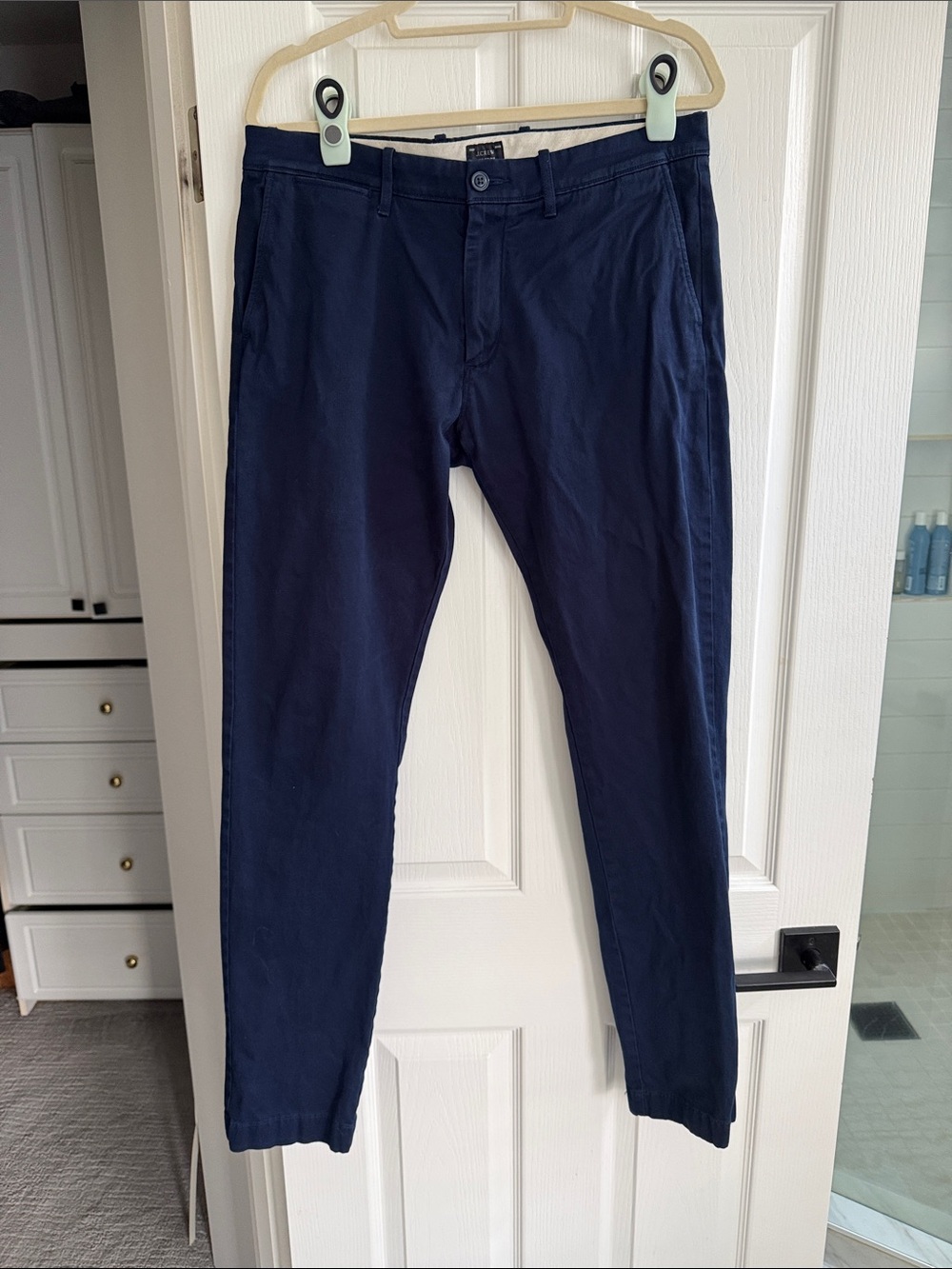 J. Crew Navy Slim Chino Pants